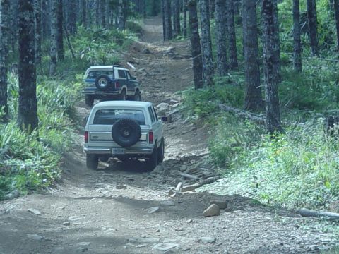 1989 Ford Bronco - Up we go