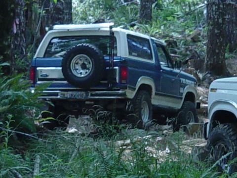 1989 Ford Bronco - Todd on the new section off to the right