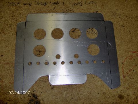 1978 Ford Bronco - holes cut