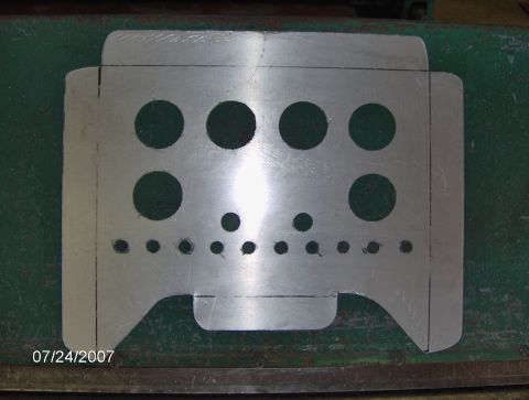 paully33's console - front before bent