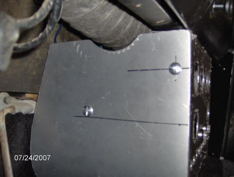 1978 Ford Bronco - dzus fasteners installed for removable panel