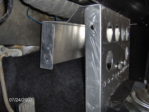1978 Ford Bronco - side panel removed for access