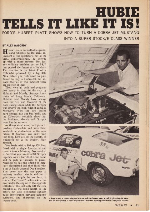 1968 Ford Mustang “428 Cobra Jet”