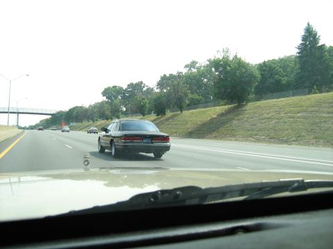 1988 Mercury Grand Marquis - on the way there