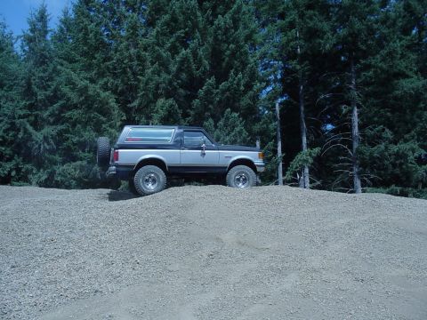 1989 Ford Bronco - My truck up on top