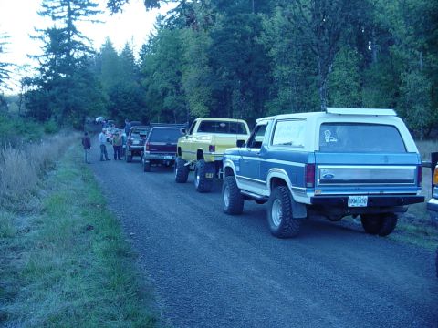 1989 Ford Bronco - Lined up for registration to the Wars!!