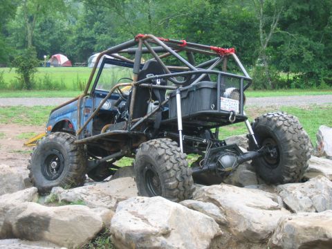 1992 Ford Mustang - This heavily modified buggy is equipped for extreme off-road terrain.