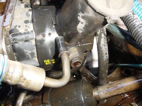 1989 Ford Bronco - This is where the hose popped