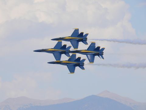 2006 Ford E350 - Blue Angels, the diamond.