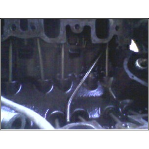 1972 Ford Ranchero - Internal engine components are visible in this close-up shot.