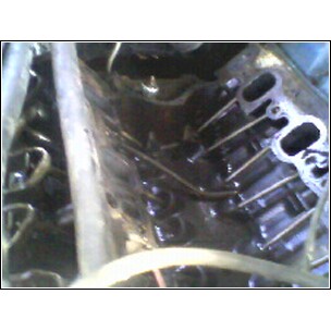 1972 Ford Ranchero - Close-up view of an engine block, showing internal components.