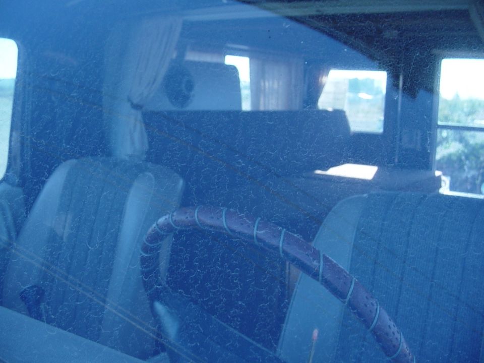 Looking thru the window