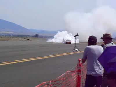 2006 Ford E350 - Jet car at Bozeman air show.