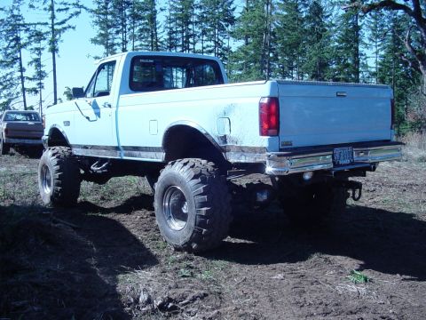 1989 Ford Bronco - Big ford F350