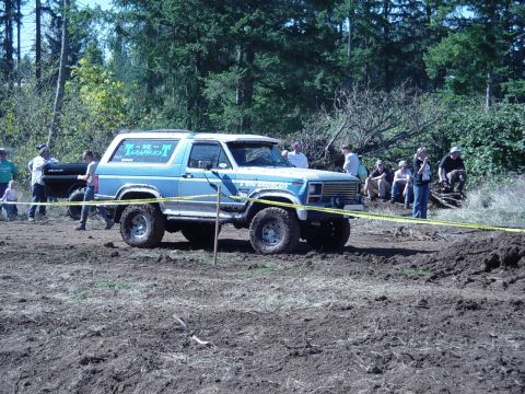 1989 Ford Bronco - Todd is next in line on the small side