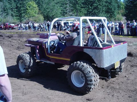 1989 Ford Bronco - Rear of the jeep