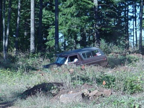 1989 Ford Bronco - Jon on the off road run