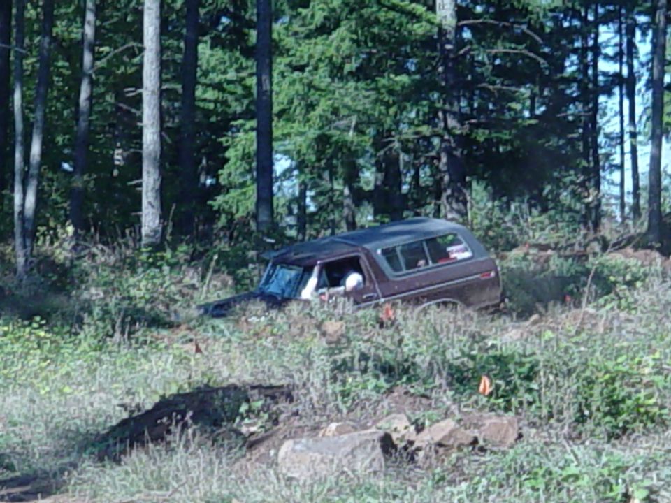 Jon on the off road run