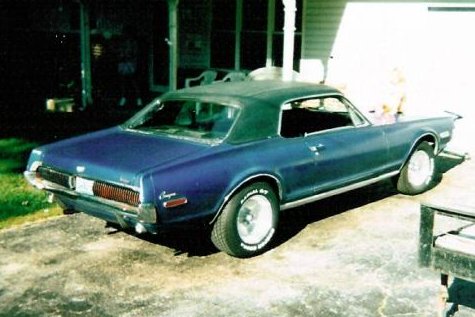 1968 Mercury Cougar “killer cougar”