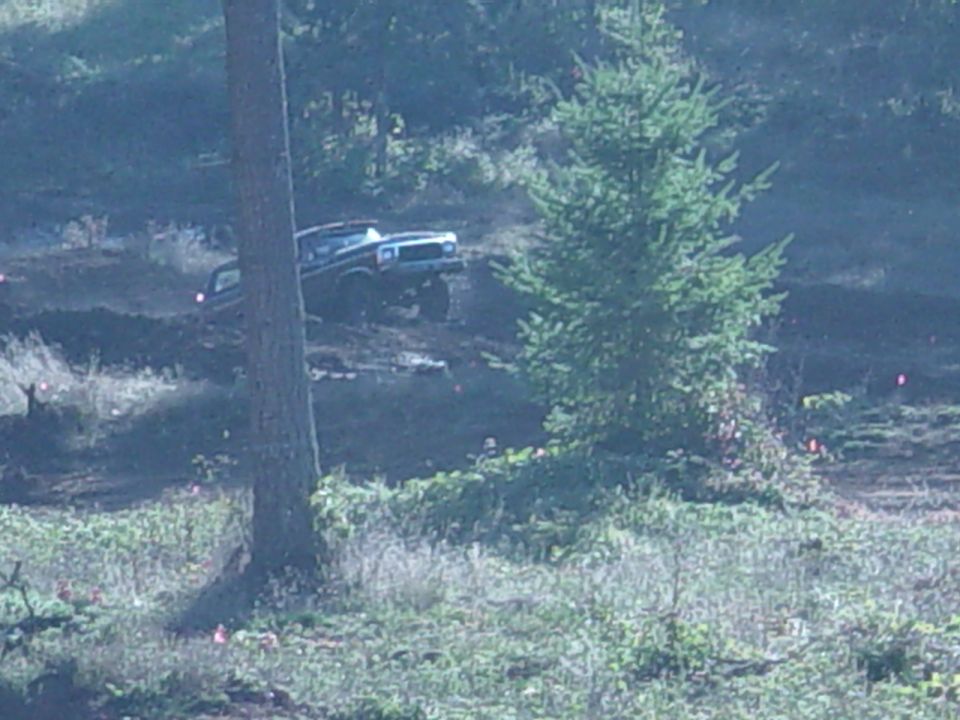 And right thru the mud hole