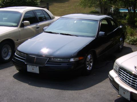 1996 Mercury Grand Marquis - Playing around with the height sensor inputs on AIR SUSP computer :D And no, I'm not keeping it like that :P