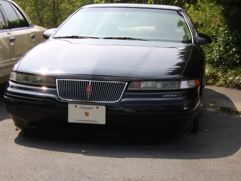 1996 Mercury Grand Marquis - Playing around with the height sensor inputs on AIR SUSP computer :D And no, I'm not keeping it like that :P