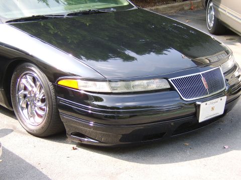 1996 Mercury Grand Marquis - Playing around with the height sensor inputs on AIR SUSP computer :D And no, I'm not keeping it like that :P