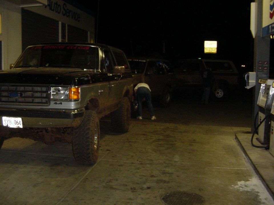 Stopping for gas
