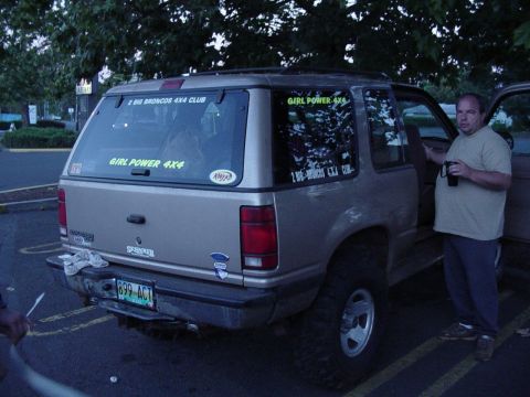 1989 Ford Bronco - TnT Graphics (Todd n Tim) Made up some new girlpower graphics for Anne, Steve says he cant drive that anymore!!