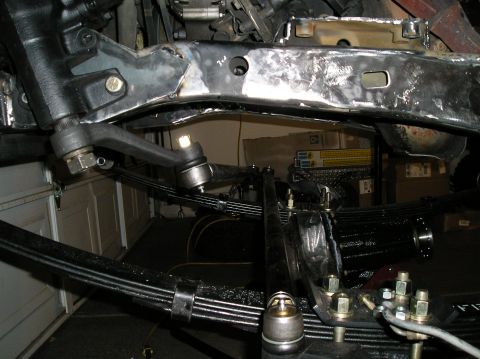 1986 Toyota Hilux - clearance full lock