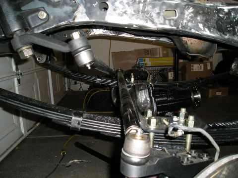 1986 Toyota Hilux - clearance full lock