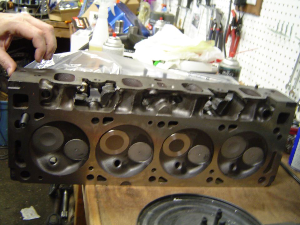 Surface machined, valves look all shiny