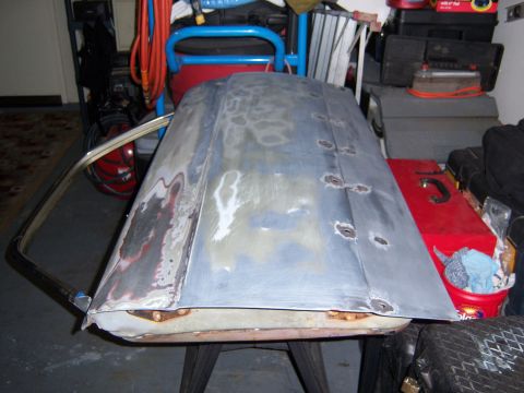 1967 Ford Ranchero - need to figure out how i am going to fill these trim holes - since i dont have the trim and really dont want it on anyhow - i have a mig we…