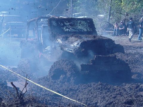 1989 Ford Bronco - Great carnage shot