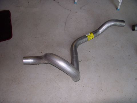 1990 Lincoln Town Car - Here's the Dynomax 2 1/2" mandrel bent Impala SS tailpipe, in the flesh so to speak. The bends are virtually identical to a panther's tailp…