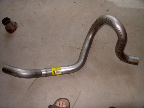 1990 Lincoln Town Car - The big difference from our replacement panther tailpipes is this pipe is fully 2 1/2" and mandrel bent. Ours are 2" with kinks EVERYWHERE.…