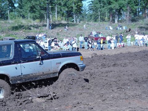 1989 Ford Bronco - I made it thru on the big tire side with no problems