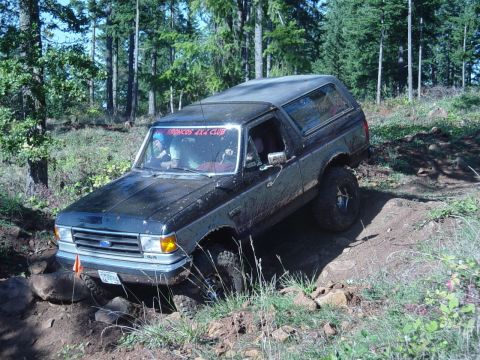 1989 Ford Bronco - This was a really cool run