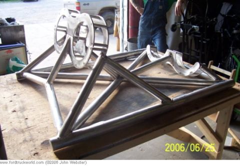 1977 Ford F-150 - Welding completed.