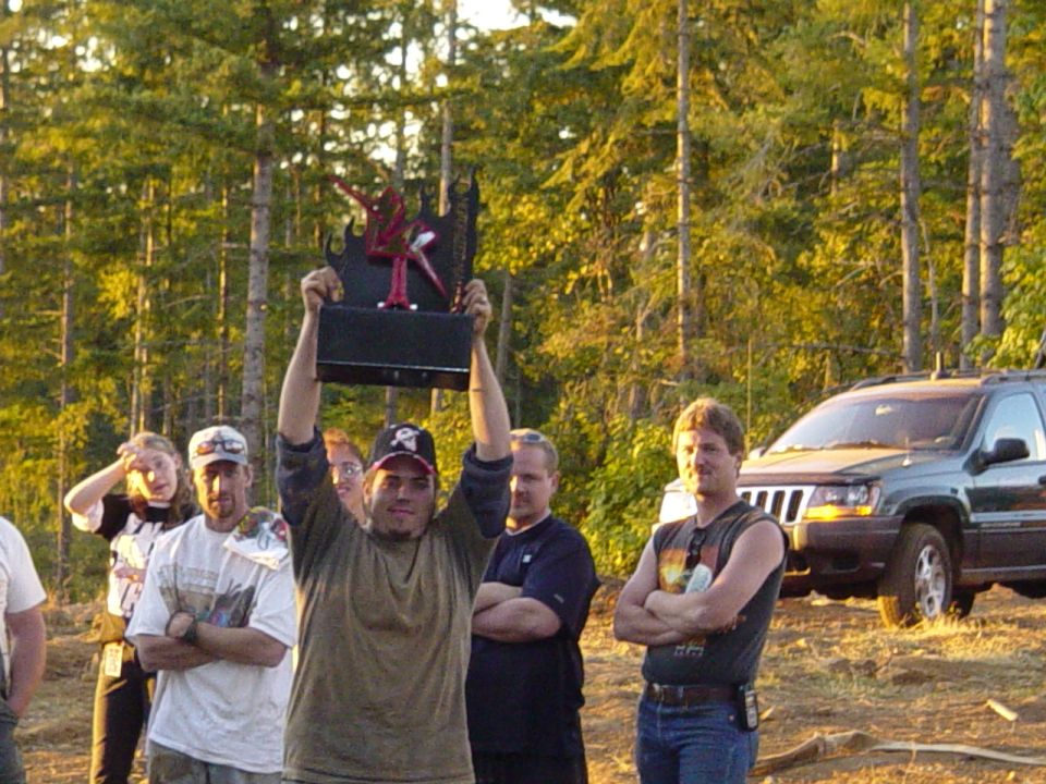Congrats to Bernie, big tire champ