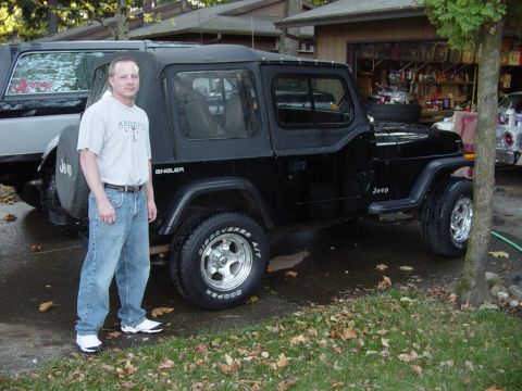 1989 Ford Bronco - Frank with his new toy