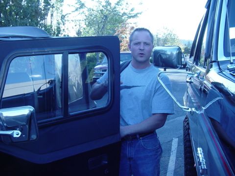 1989 Ford Bronco - Frank wondering why I am taking this picture
