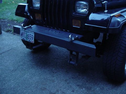 1989 Ford Bronco - Looks better having a real bumper
