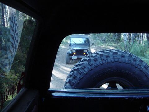 1989 Ford Bronco - The trail of choice was Firebreak 5