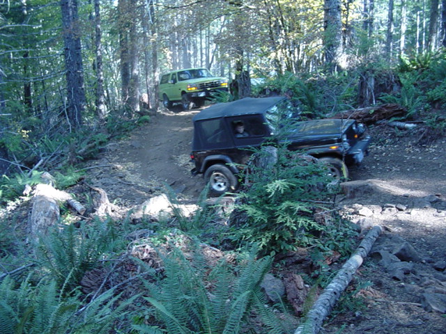 Heading for Todds favorite spot