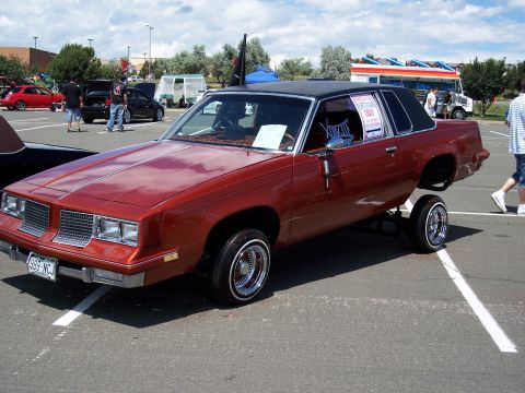 1972 Ford Ranchero - This 1977 Oldsmobile Cutlass Supreme features a custom hydraulic suspension system, giving it a distinctive low-rider stance.