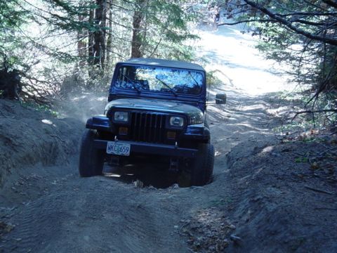 1989 Ford Bronco - Its steeper than it looks