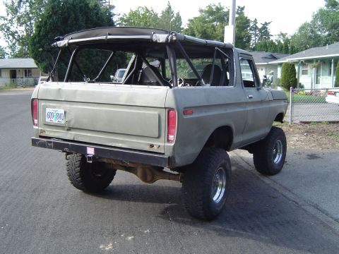 1978 Ford Bronco - Took it for a drive after breakin it in and changing the oil