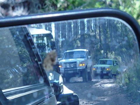 1989 Ford Bronco - The lineup going back down Firebreak 5