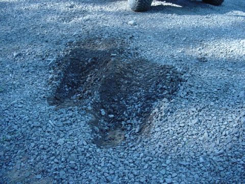 1989 Ford Bronco - New holes... how did those get there?